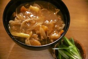 和風カレーうどん出来上がり