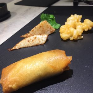 鮎の春巻き