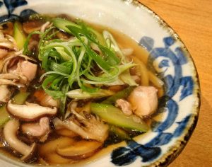 三種茸の鶏きのこうどん