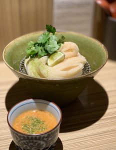 本町製麺所ピリ辛山椒パクチーつけ麺